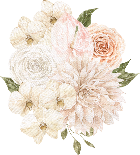 Watercolor Floral Bouquet